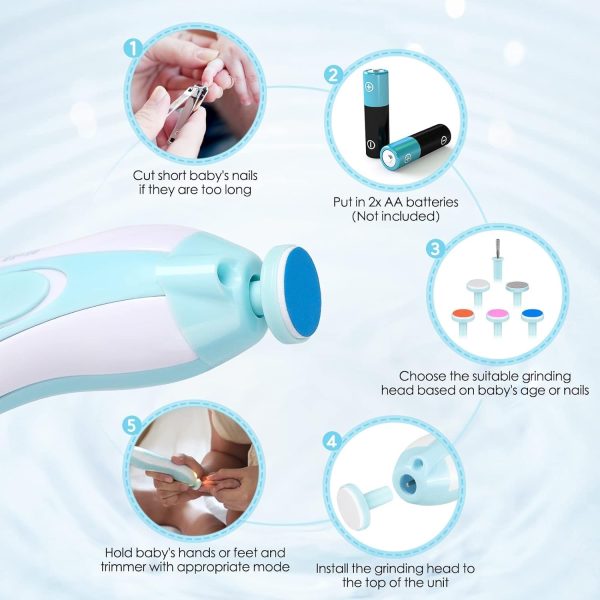 Baby Healthcare and Grooming Kit, Portable Baby Safety Care Set, Baby - Image 4