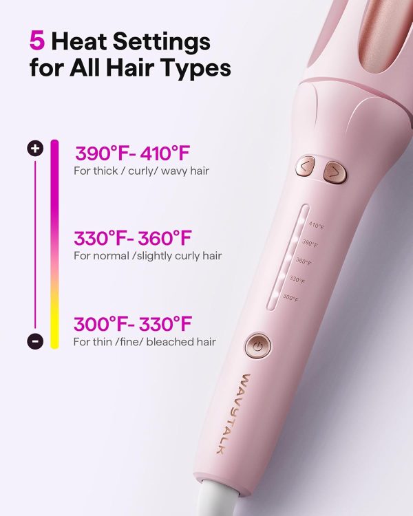 Wavytalk Rotating Curling Iron, Automatic Curling Iron, Automatic Hair - Image 5
