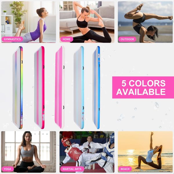 Inflatable Air Gymnastics Mat 10ft/13ft/16ft Tumbling Mats Training Mat - Image 6