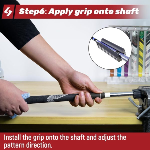 SAPLIZE Golf Grip Kit for Regripping Golf Clubs, Options Including 15 Golf - Image 7