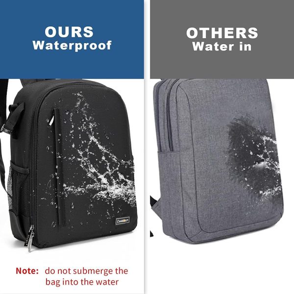 Cwatcun Waterproof Camera Backpack for DSLR, Mirrorless - Compatible with - Image 9