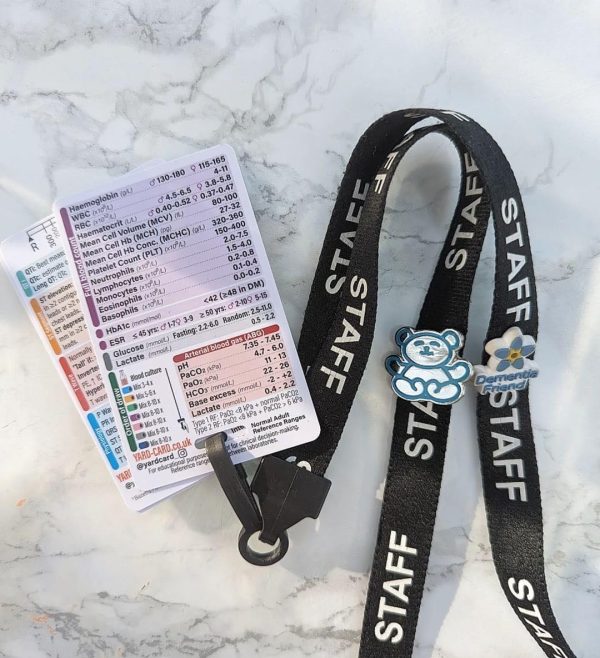 Badge Card Set: Includes Lab Ranges, EKG Interpretation, Glasgow Scale, - Image 2