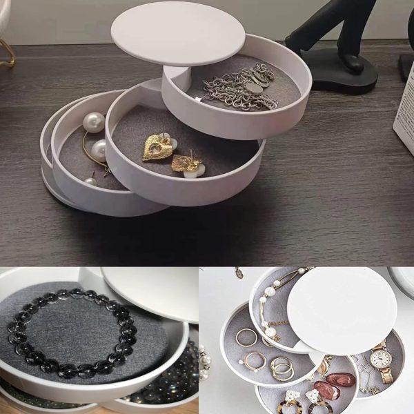 Jewelry Box Organizer, Small Jewelry Organizer Necklace Earring holder - Image 7