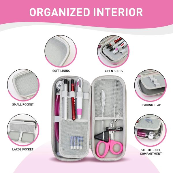 Scian 13 Pcs Stethoscope Case Kits, Supplies Inclued, Perfect Nurse Gift - Image 2