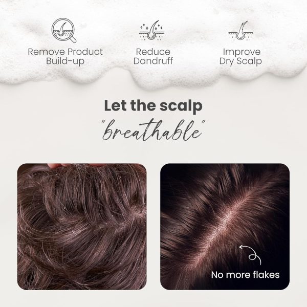 AIMIKE Hair Scalp Massager Shampoo Brush, Soft Silicone Scalp Brush Hair - Image 4