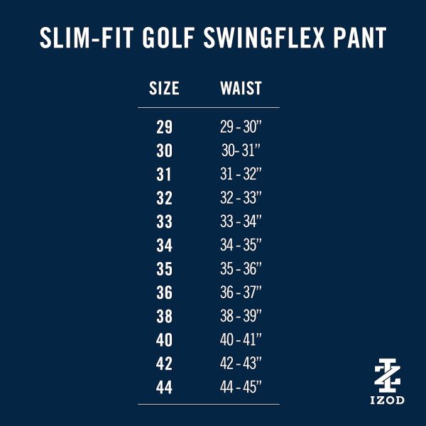 IZOD Men's Golf Swingflex Slim Fit Pant - Image 6