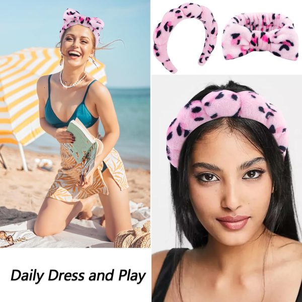 VELSCRUN 6 Pack Hairband, Makeup Headband, Face Wash Headband, Skincare - Image 6