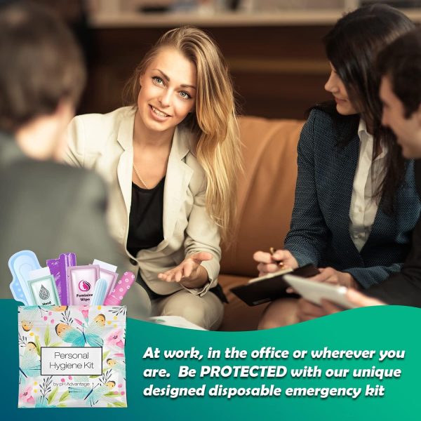 Menstrual Kit All-in-One 10 Pack | Convenience on The Go | Period Kit Pack - Image 6