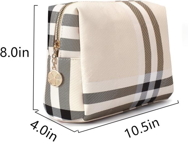 Large Makeup Bag for Purse Luxury Women Cosmetic Bags Designer Make Up - Image 6