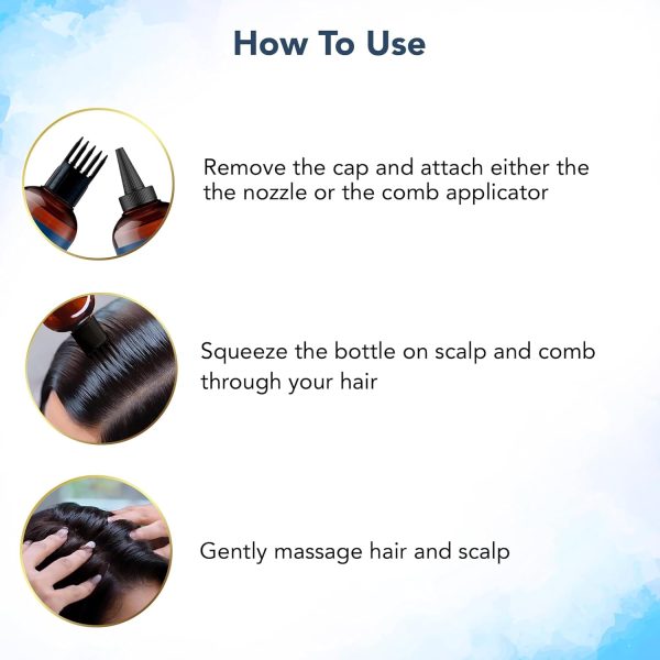 Botanic Hearth 100% Pure Rosemary Oil For Hair Growth Infused With Biotin - Image 4