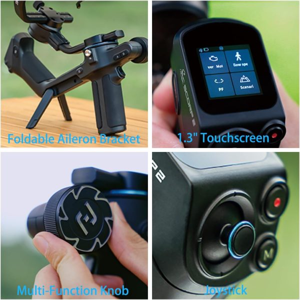 FeiyuTech SCORP 2 Gimbal Stabilizer for DSLR and Mirrorless Camera, - Image 5