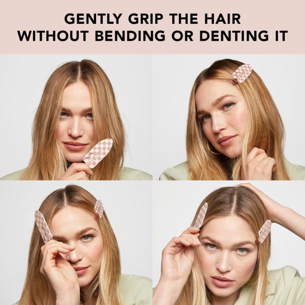Kitsch 2 Pcs Creaseless Hair Clips - Hair Clips for Styling, Bangs Hair - Image 5