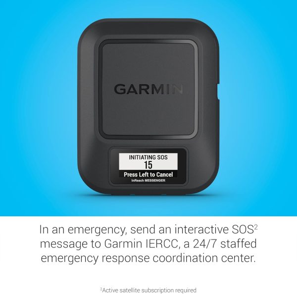 Garmin inReach® Messenger Handheld Satellite Communicator, Global Two-Way - Image 4