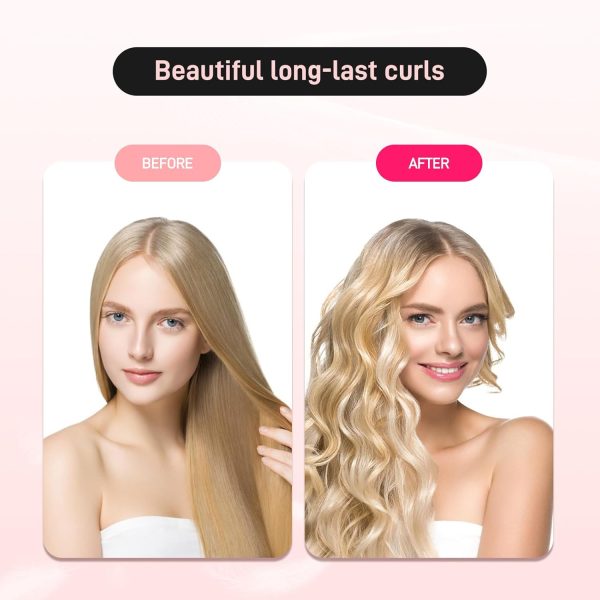 Rotating Curling Iron - 1 Inch Automatic Curling Iron for All Hair Type, 2 - Image 7