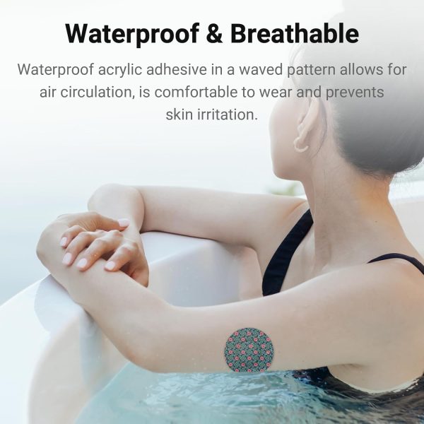 Freestyle Libre 2 Sensor Adhesive Patches,Patterned Sensor Tape - Image 4