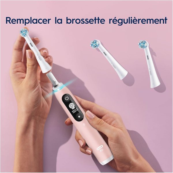Oral-B iO Gentle Care Electric Toothbrush Head, Twisted & Angled Bristles - Image 6