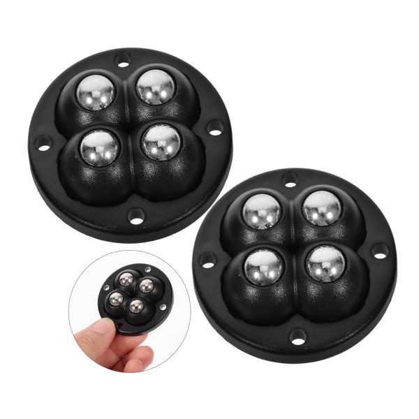 Gatuida 4sets Adhesive Universal Wheel Wheels for Office Chair Furniture - Image 8