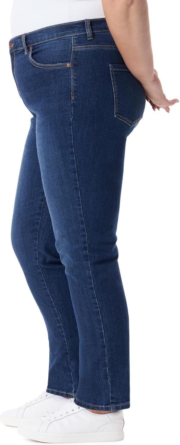 Gloria Vanderbilt Women's Amanda Classic High Rise Tapered Jean Plus Size - Image 2