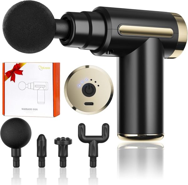 Mini Massage Gun,Cordless Handheld Deep Tissue Muscle Massager 6 Speeds - Image 9