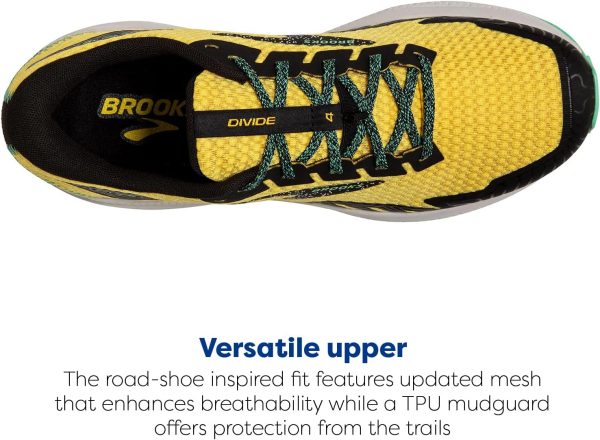 Brooks Men’s Divide 4 Trail Running Shoe - Image 5