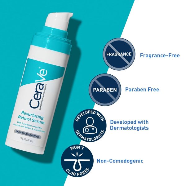 CeraVe Resurfacing Retinol Serum For Post Acne Marks, Formulated With - Image 5