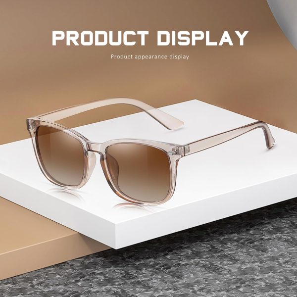FEIDUSUN Polarized Sunglasses for Women and Men Classic Trendy Sun Glasses - Image 2