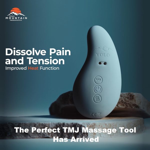 TMJ Relief Products Jaw & Neck Massager w/Soothing Heat Mode-Patented TMJ - Image 3