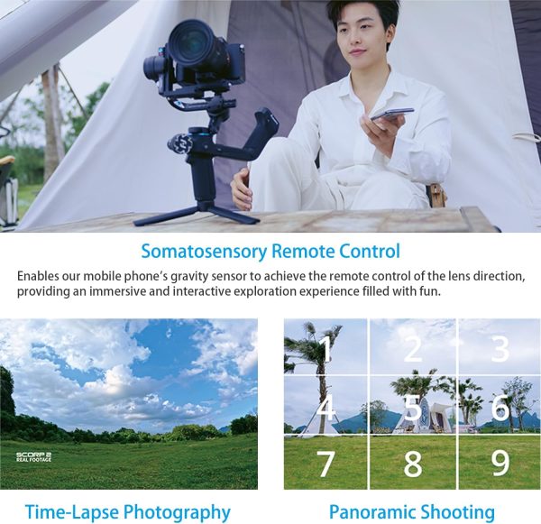 FeiyuTech SCORP 2 Gimbal Stabilizer for DSLR and Mirrorless Camera, - Image 8