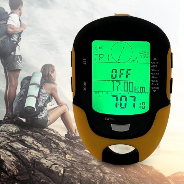 GPS Navigation Portable Handheld Digital Navigation Altitude Meter - Image 8