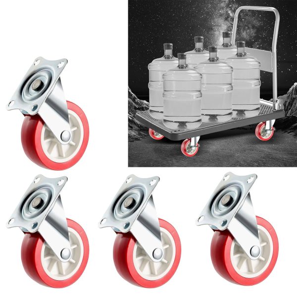 Heavy Duty General Casters With Quiet Designs Long Service Rotates Casters - Image 2