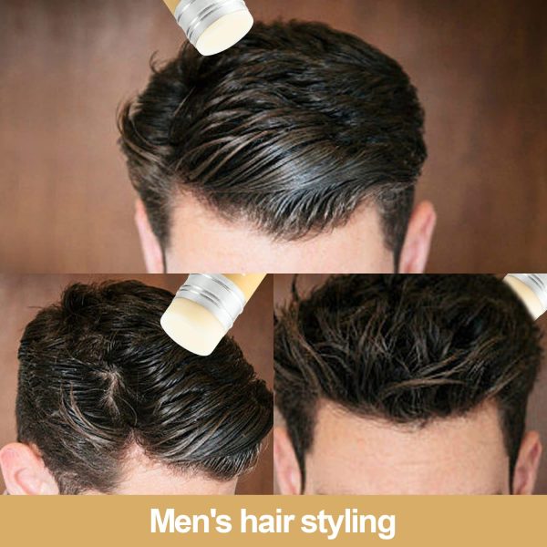 4Pcs Hair Wax Stick & Slick Back Hair Brush Versatile Hair Styling Set, - Image 5