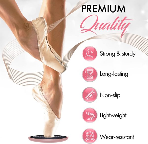 Ballet Pirouette Disc for Dancers - Portable Turn Disc for Dancing on - Image 3