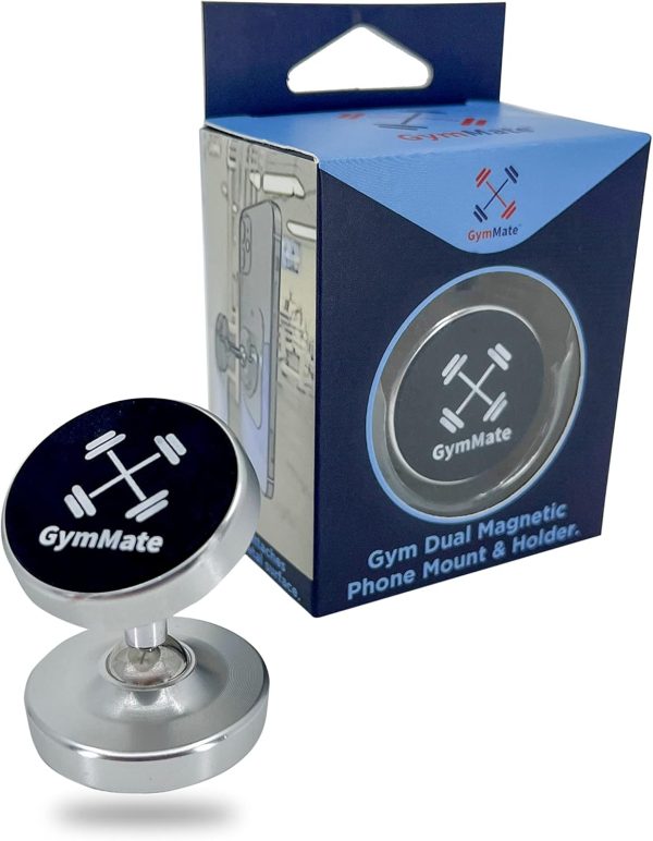 Dual Magnetic Phone Mount & Holder. Attaches magnetically to Metal Surface. - Image 5