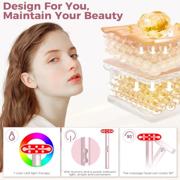Red Light Therapy Wand for Face, LED Facial Light Therapy for Skin Care at - Image 5