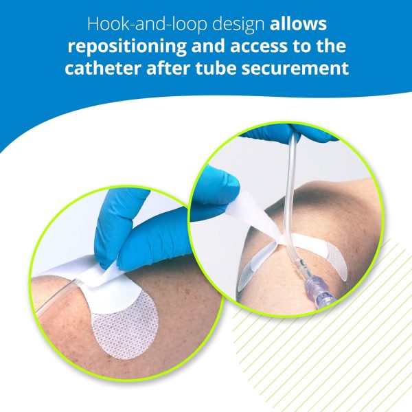 TIDI 3300M Grip-Lok Medium Securement Device ― Pack of 100 ― Catheter - Image 5