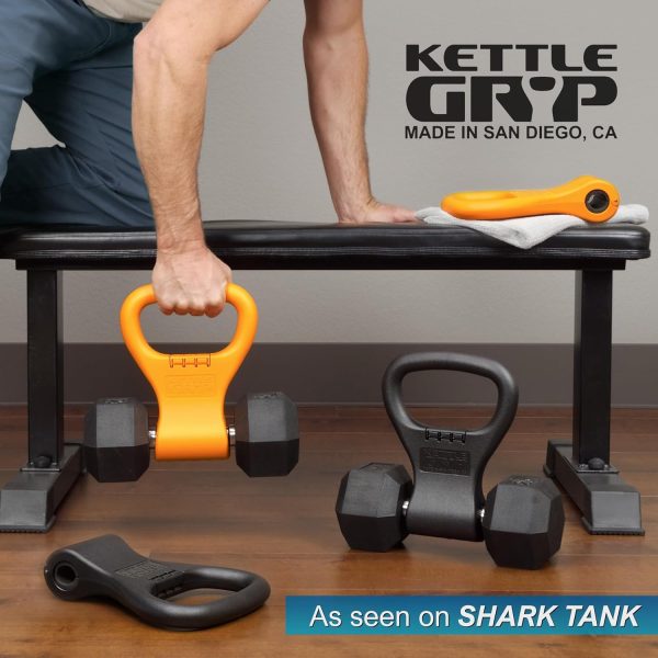 KETTLE GRYP - The Original - As Seen on SHARK TANK! Converts Your Dumbbells - Image 2