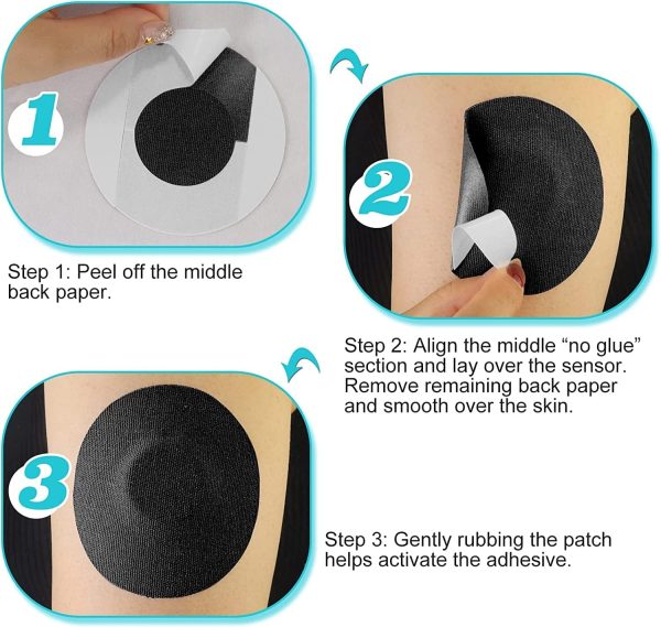 Sensor Covers for Freestyle Libre, 30 PCS Waterproof & Sweatproof Sensor - Image 6