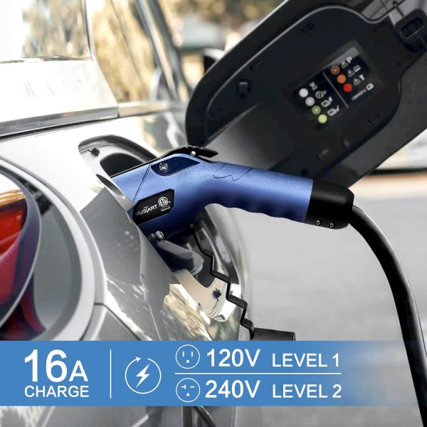 Level 1 and Level 2 Portable EV Charger (16 Amp Adjustable, 100-240V, 25ft - Image 2