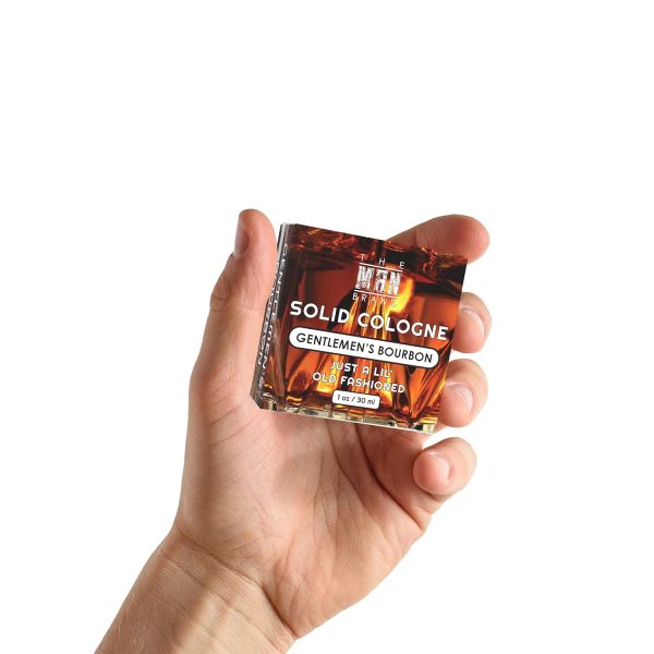 Solid Cologne Men's Gentlemen's Bourbon Scent, Wax Bourbon Cologne for men, - Image 3