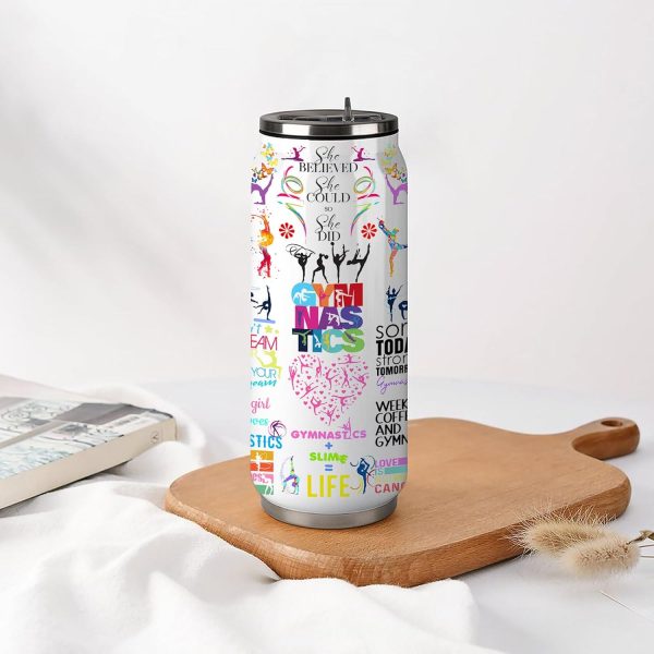 Gymnastics Tumbler Cup Gymnastics Mug With Lid,Gymnastics Lover Birthday - Image 6