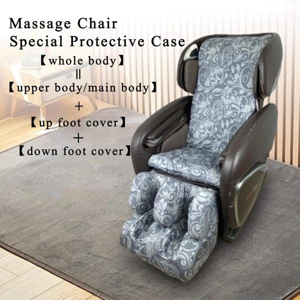 Shiatsu Massage Chair Protector,Dust Proof Massage Chair Cover Zero Gravity - Image 2