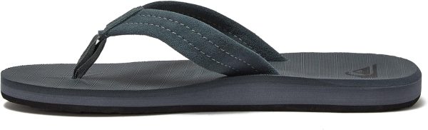 Quiksilver Men's Carver Suede 3 Point Flip Flop Athletic Sandal - Image 3