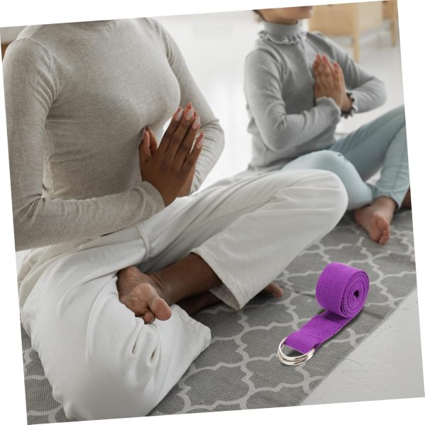 2pcs Yoga Strap Gymnastics Accessories for Gymnastic Stuff Thick Yoga Mat - Image 4