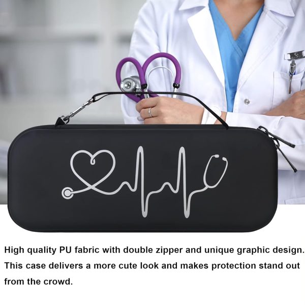 BOVKE Stethoscope Case fits 3M Littmann Classic III Monitoring Stethoscope, - Image 8