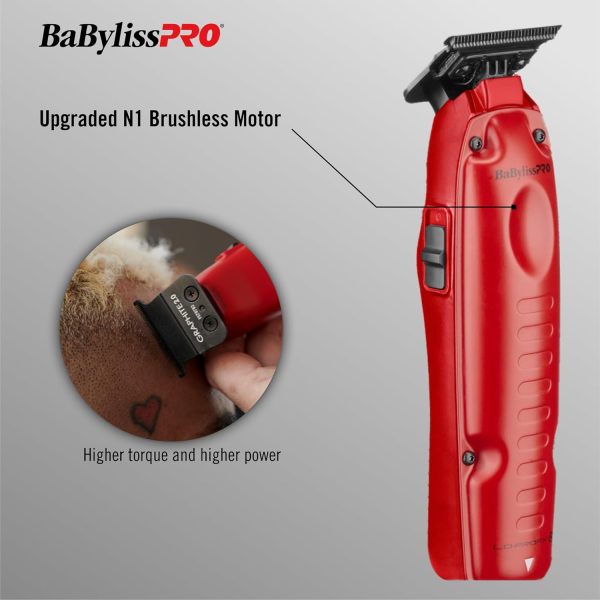 BaBylissPRO FXONE LO-PROFX Professional Cordless Clippers and Trimmers with - Image 6
