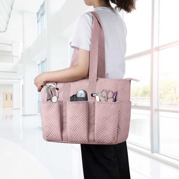 Fasrom Nurse Tote Bag for Work Nurses, Clinical Bag for Nursing Students - Image 5