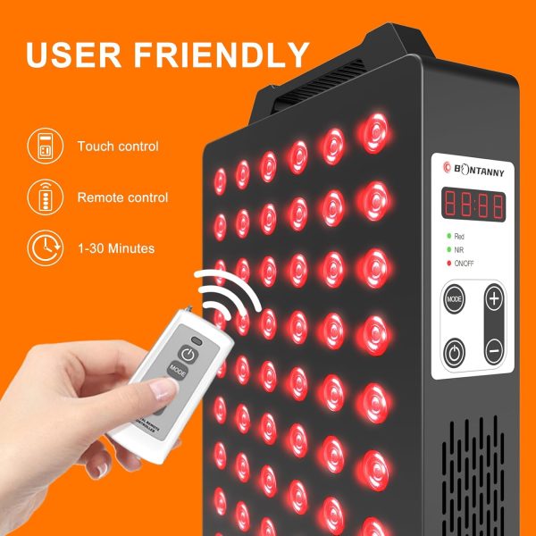 Red Light Therapy, 660nm 850nm Red Near Infrared Light Device with 60 Dual - Image 3