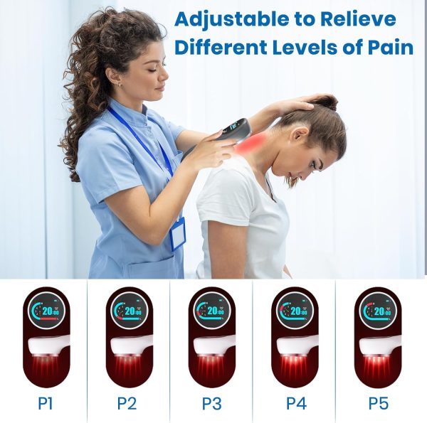 Handheld Red Light Therapy with Stand, Infrared Light Therapy Device for - Image 4