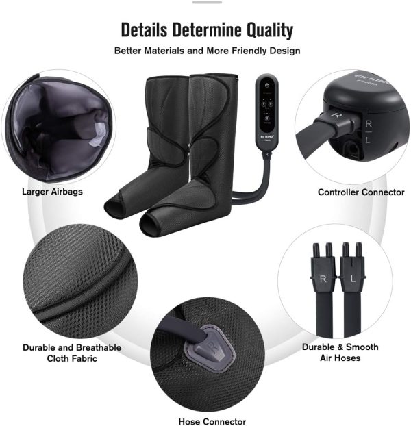FIT KING Leg Air Massager for Circulation and Relaxation Foot and Calf - Image 7