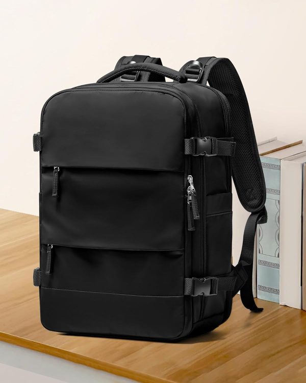 coowoz Large Travel Backpack For Women Men,Carry On Backpack,Hiking - Image 2